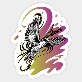 Dove Life Sticker